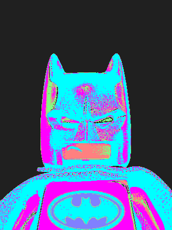 Segmented using dominant colors