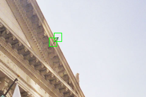 Motion perpendicular to an edge