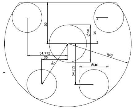 The standard pattern for Robocup SSL