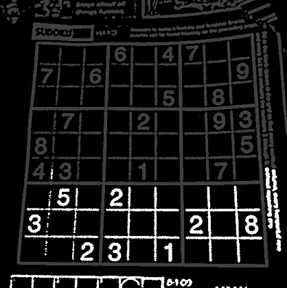 Flood filling each blob (in progress)