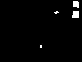 The thresholded image